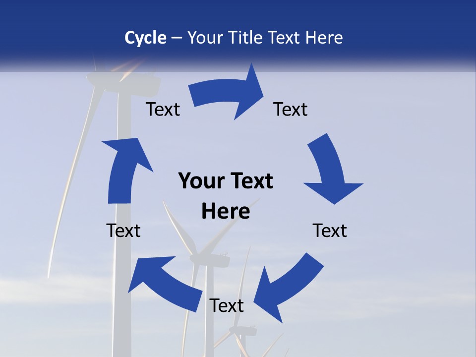 Offshore Enviromental Green PowerPoint Template