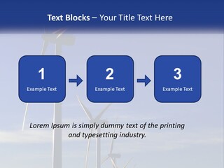 Offshore Enviromental Green PowerPoint Template