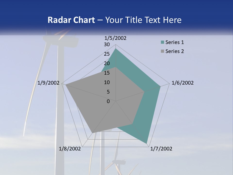 Offshore Enviromental Green PowerPoint Template