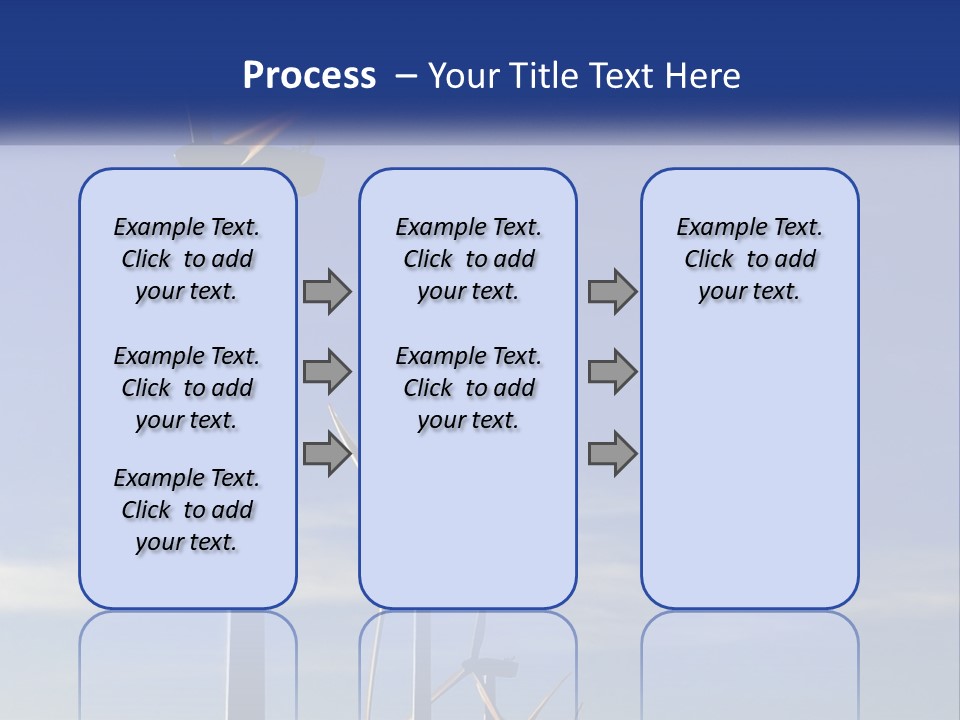 Offshore Enviromental Green PowerPoint Template