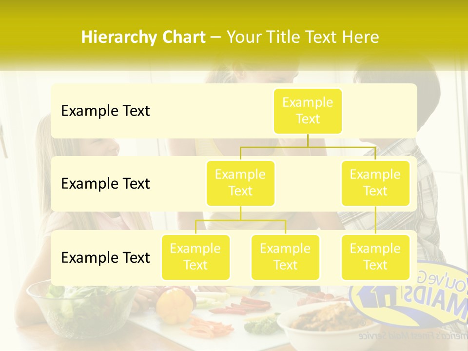 Daughter Smiling Brother PowerPoint Template