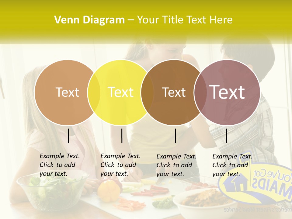 Daughter Smiling Brother PowerPoint Template