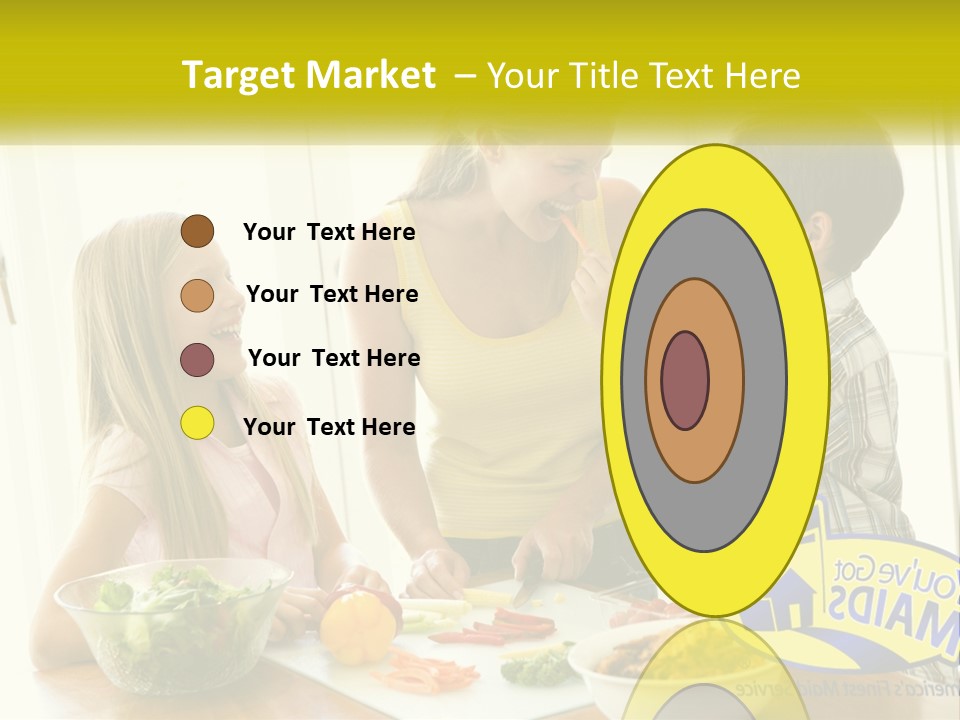 Daughter Smiling Brother PowerPoint Template