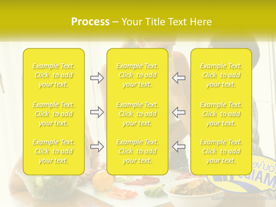 Daughter Smiling Brother PowerPoint Template