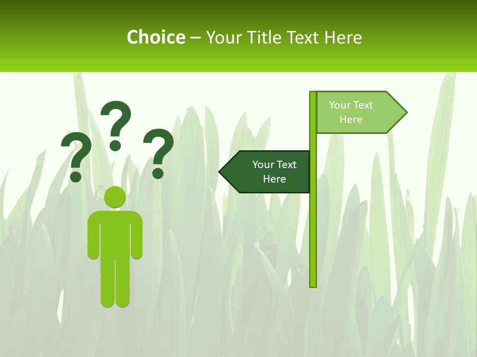 Pattern Path Decorative PowerPoint Template