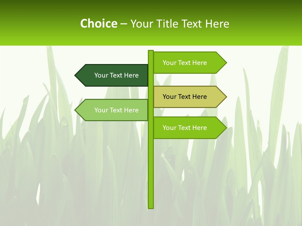 Pattern Path Decorative PowerPoint Template