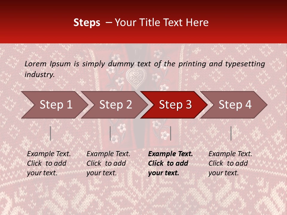 Norway Warm Bergen PowerPoint Template