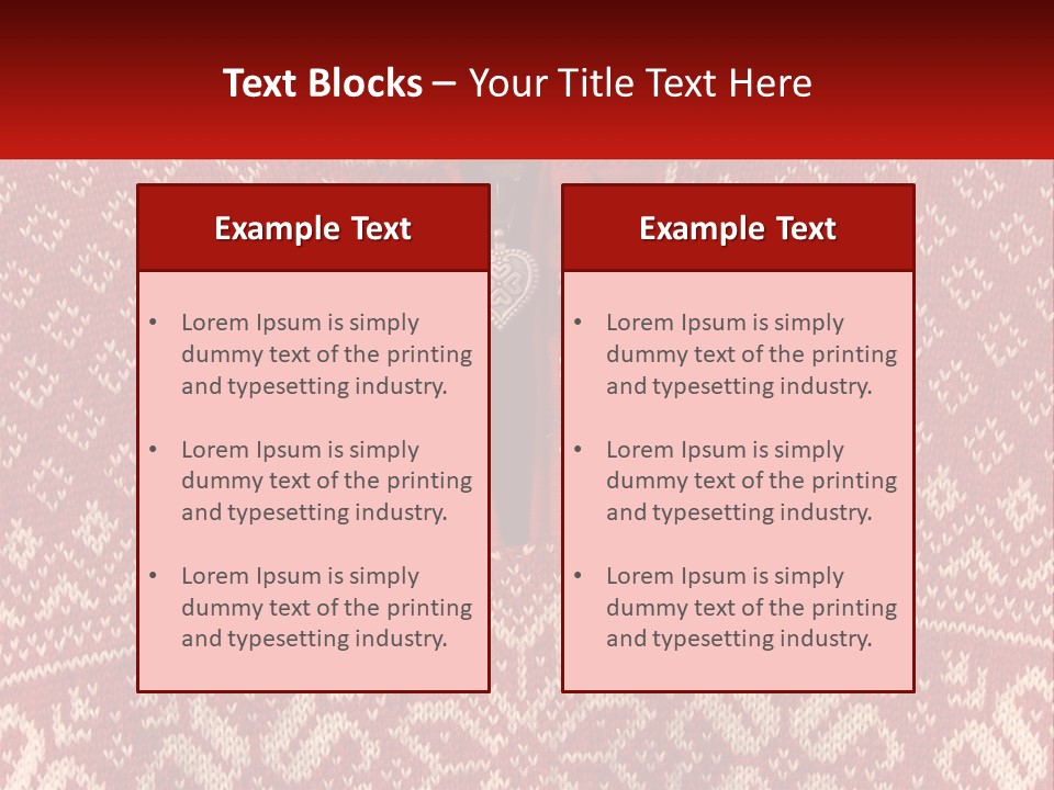 Norway Warm Bergen PowerPoint Template