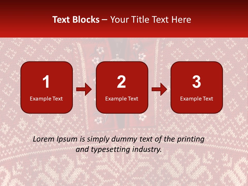 Norway Warm Bergen PowerPoint Template