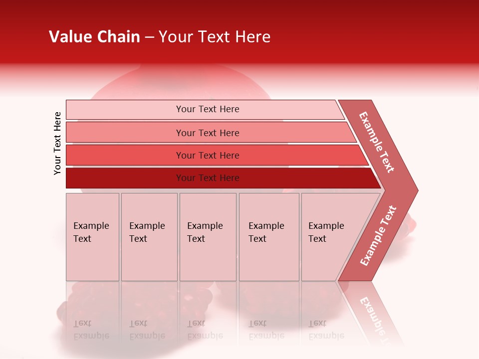 Fruit Pomegranate Ingredient PowerPoint Template