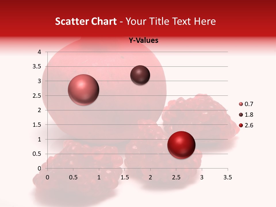 Fruit Pomegranate Ingredient PowerPoint Template