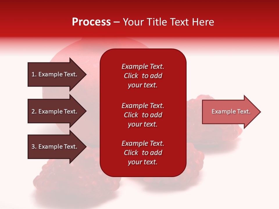 Fruit Pomegranate Ingredient PowerPoint Template