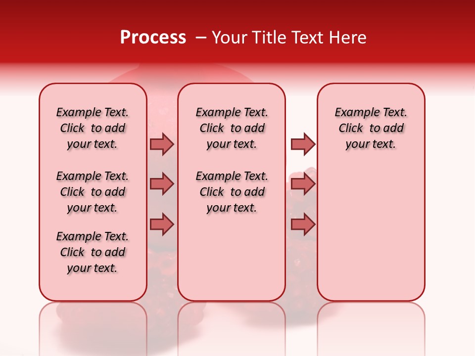 Fruit Pomegranate Ingredient PowerPoint Template