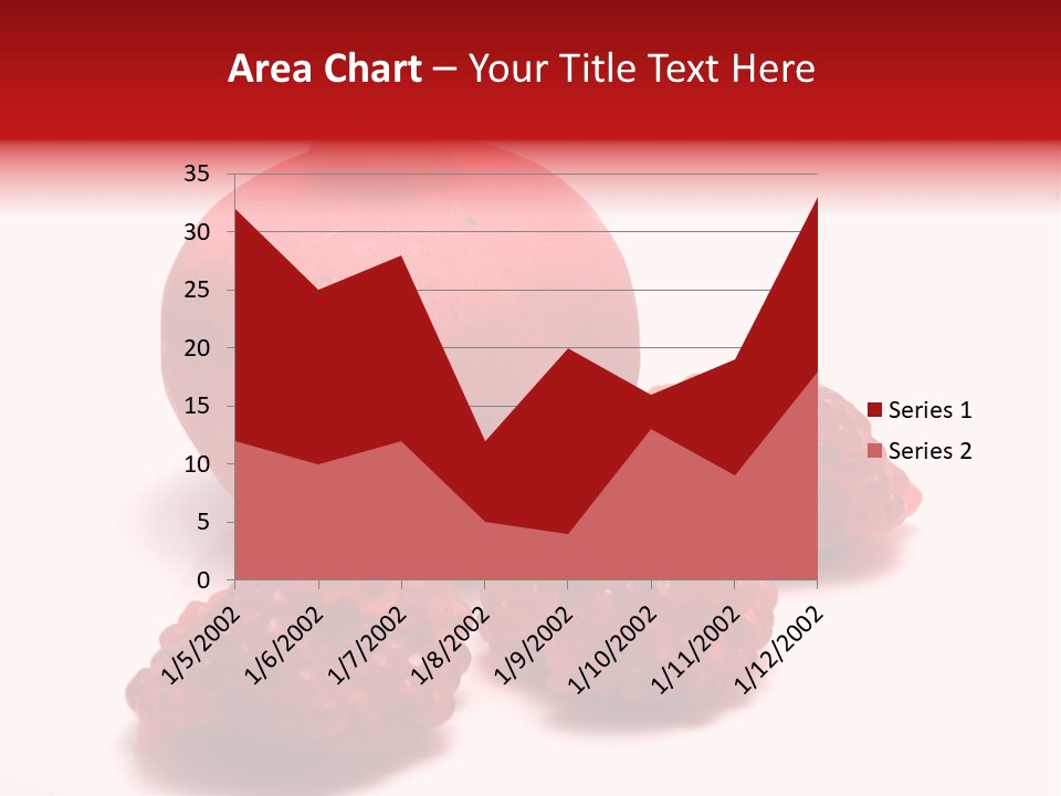 Fruit Pomegranate Ingredient PowerPoint Template
