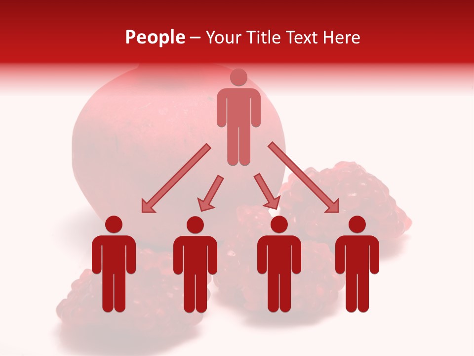 Fruit Pomegranate Ingredient PowerPoint Template