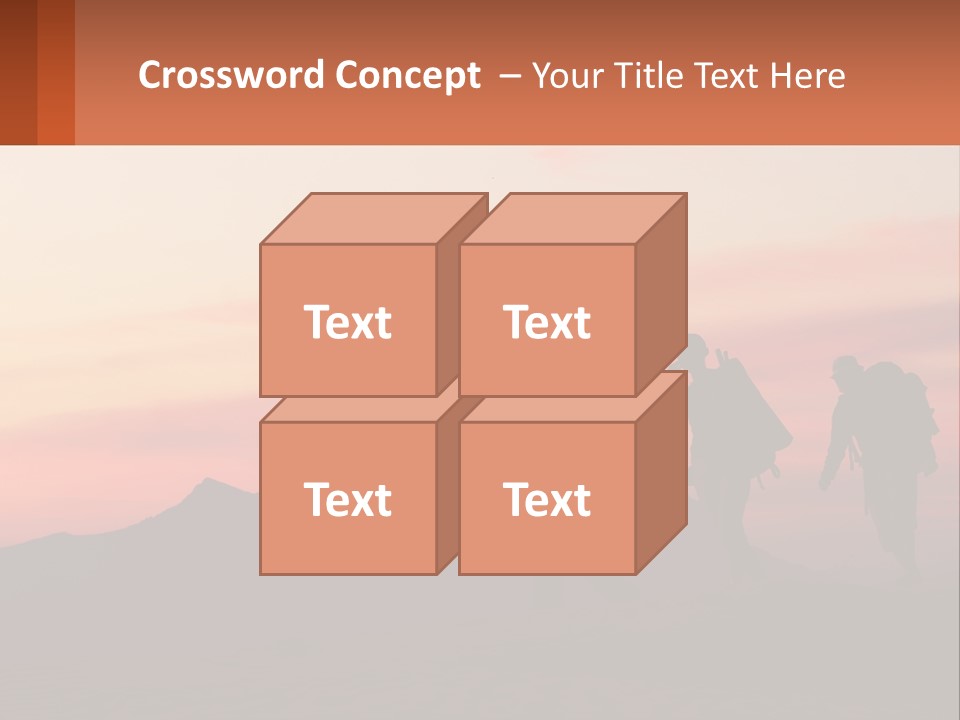 Travel Adventure Sunset PowerPoint Template
