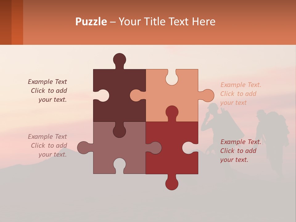 Travel Adventure Sunset PowerPoint Template