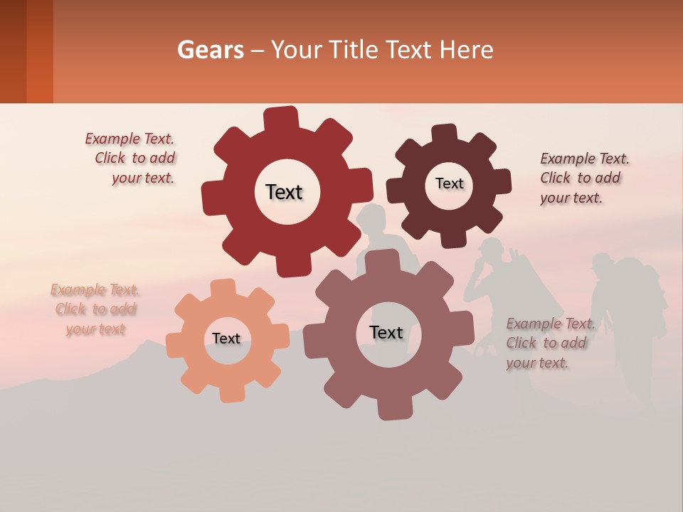 Travel Adventure Sunset PowerPoint Template