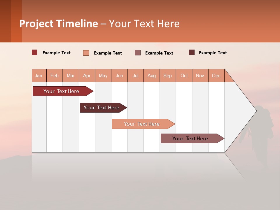 Travel Adventure Sunset PowerPoint Template