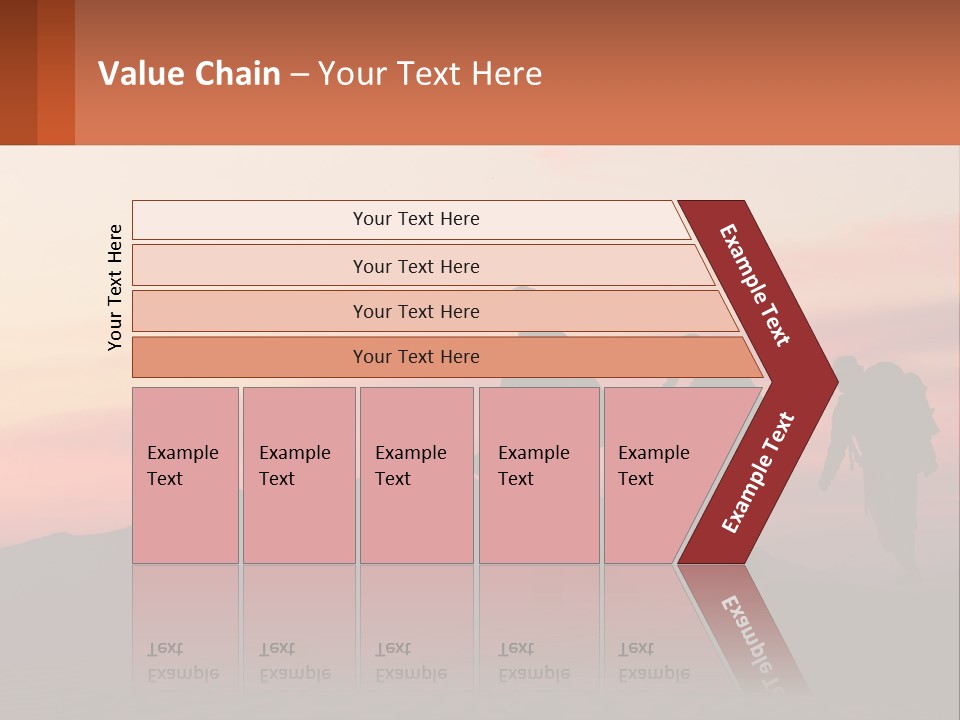 Travel Adventure Sunset PowerPoint Template