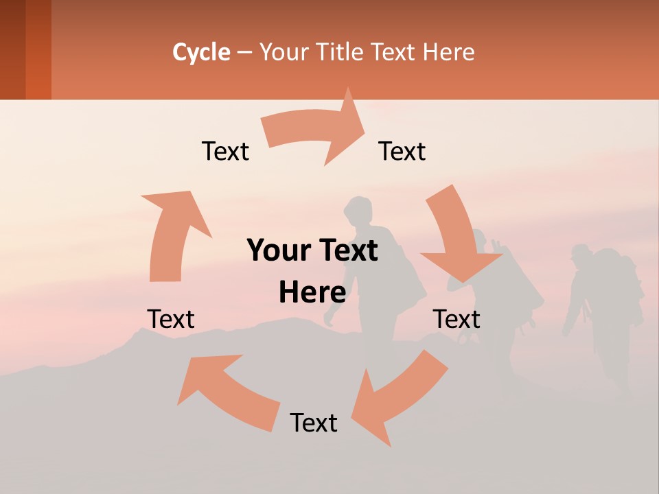 Travel Adventure Sunset PowerPoint Template