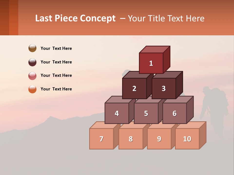 Travel Adventure Sunset PowerPoint Template