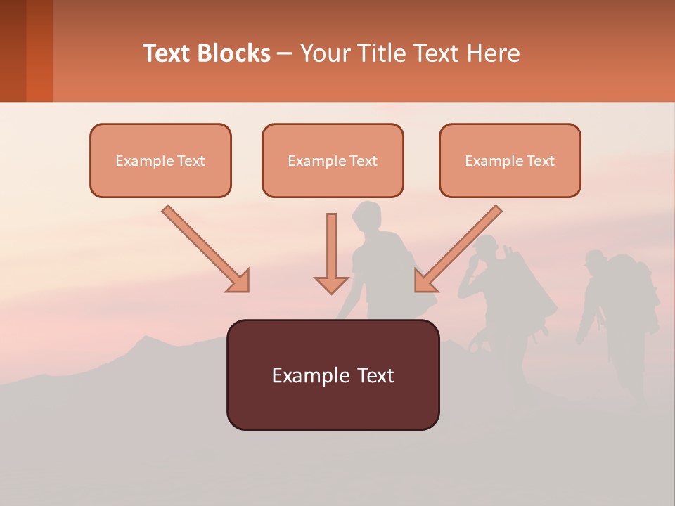 Travel Adventure Sunset PowerPoint Template
