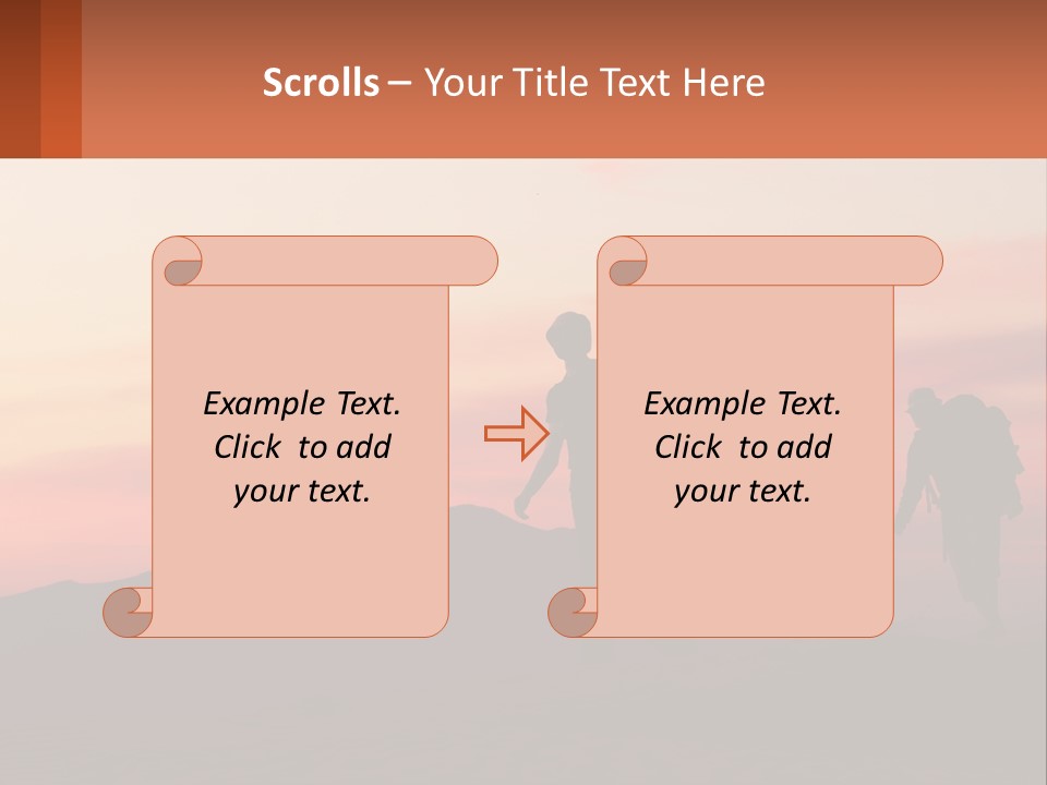 Travel Adventure Sunset PowerPoint Template