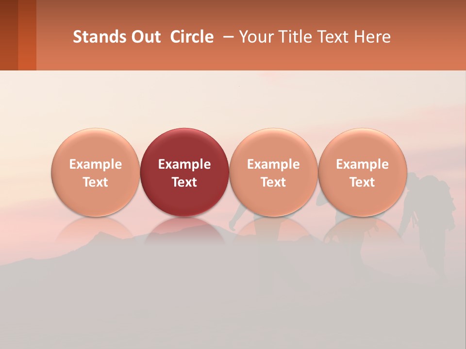 Travel Adventure Sunset PowerPoint Template