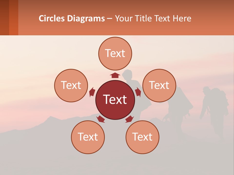 Travel Adventure Sunset PowerPoint Template