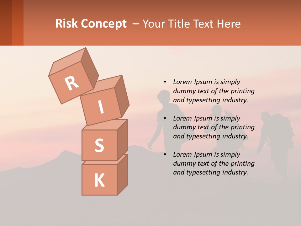 Travel Adventure Sunset PowerPoint Template