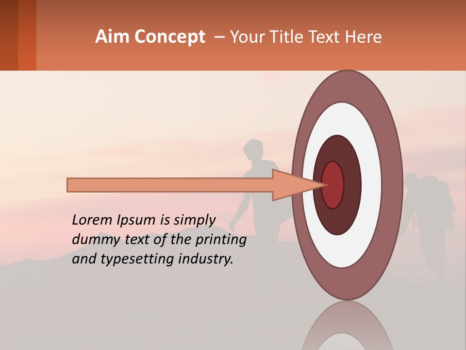 Travel Adventure Sunset PowerPoint Template