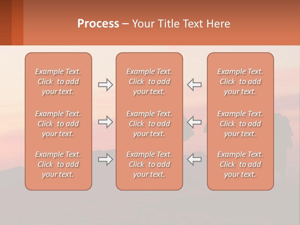 Travel Adventure Sunset PowerPoint Template
