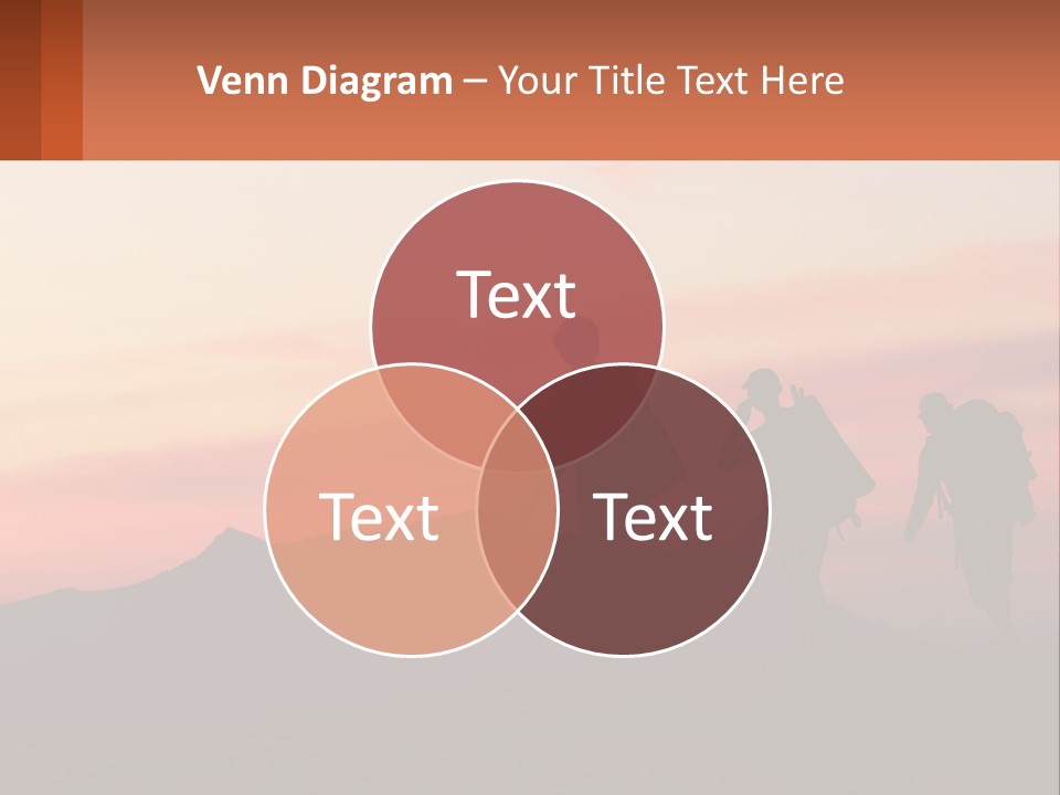 Travel Adventure Sunset PowerPoint Template