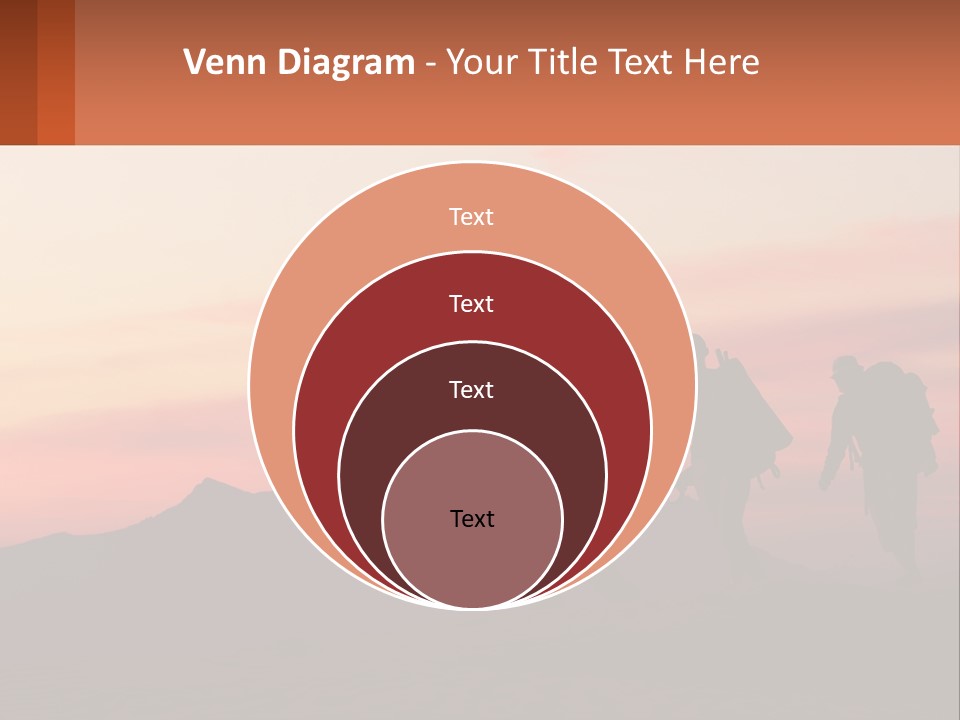 Travel Adventure Sunset PowerPoint Template
