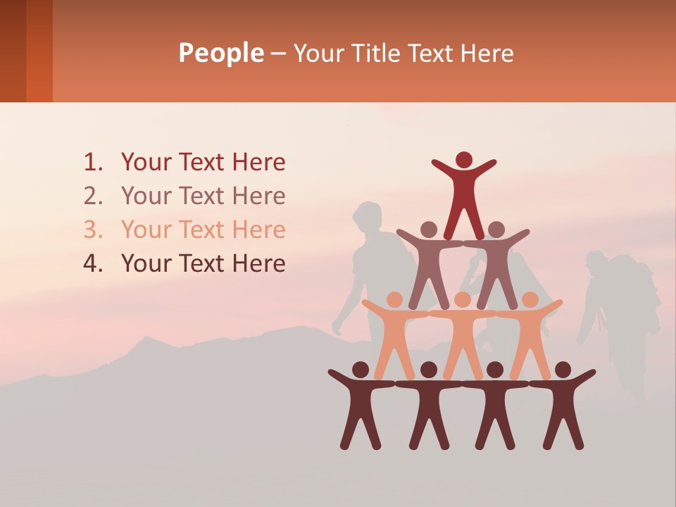 Travel Adventure Sunset PowerPoint Template