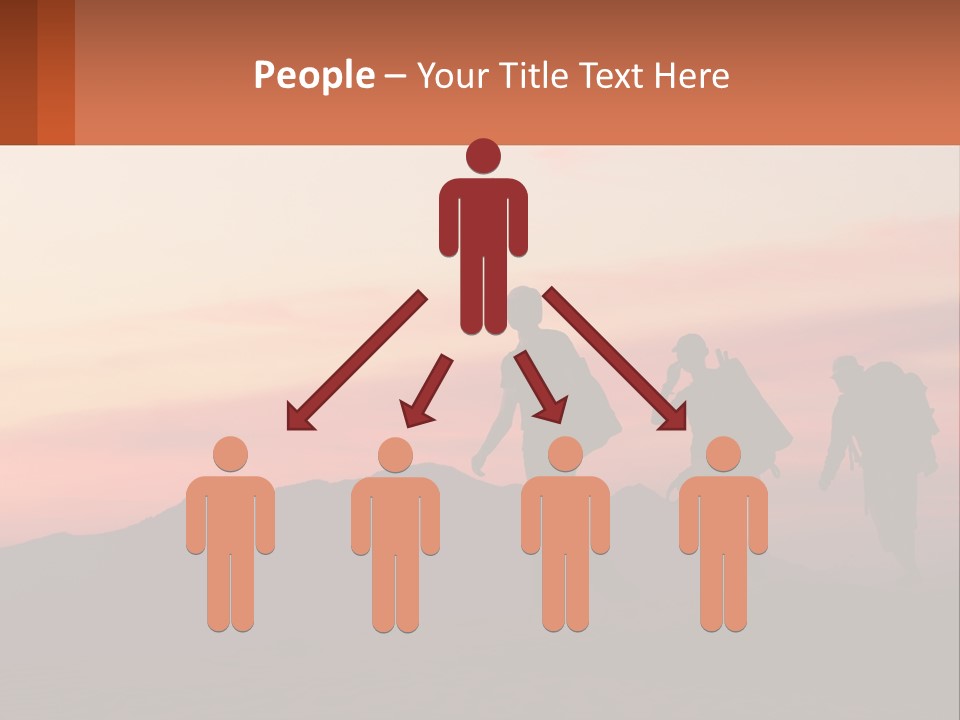 Travel Adventure Sunset PowerPoint Template