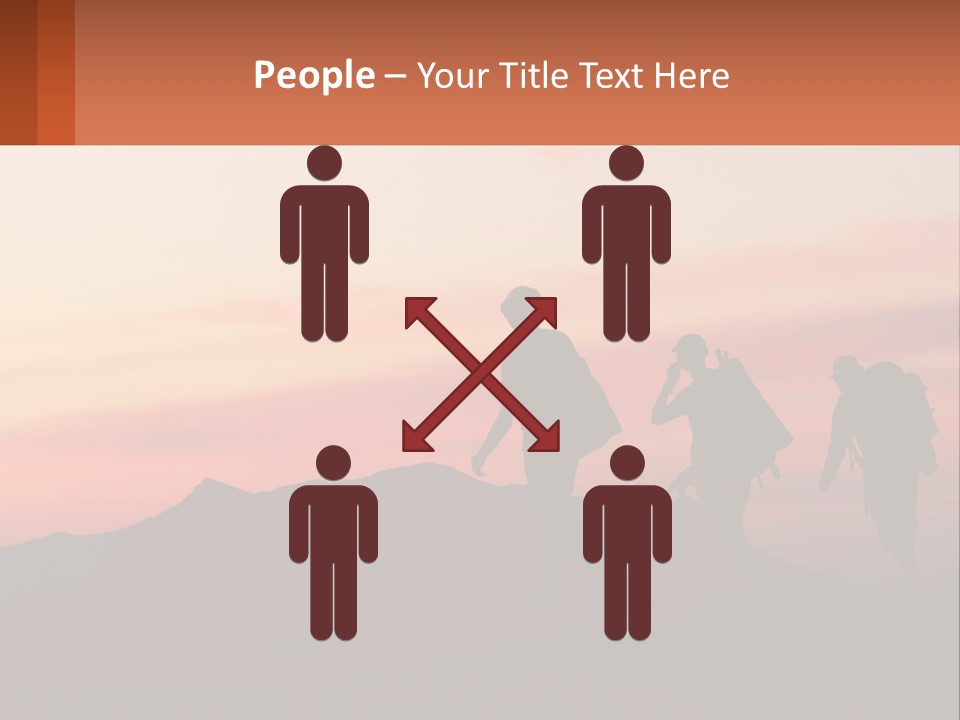 Travel Adventure Sunset PowerPoint Template