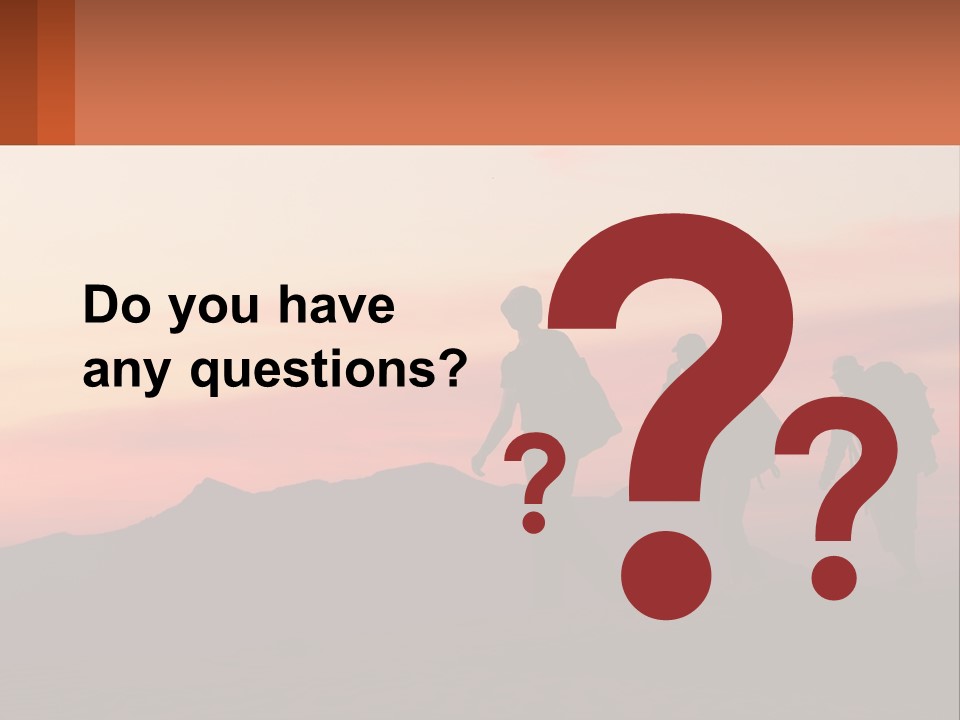 Travel Adventure Sunset PowerPoint Template