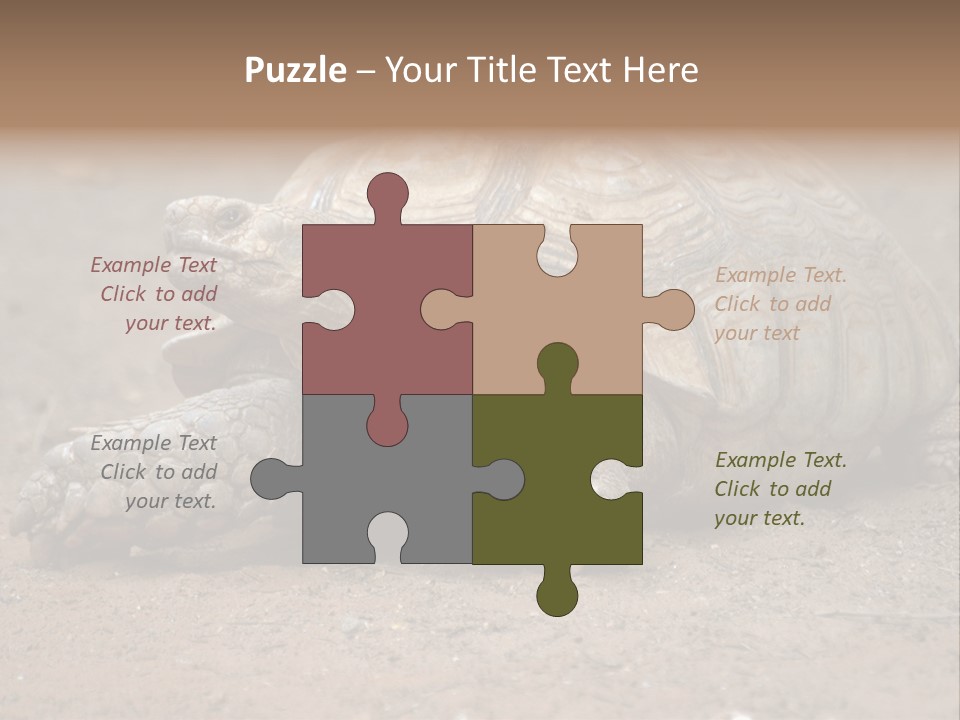 Scale Head Garden PowerPoint Template