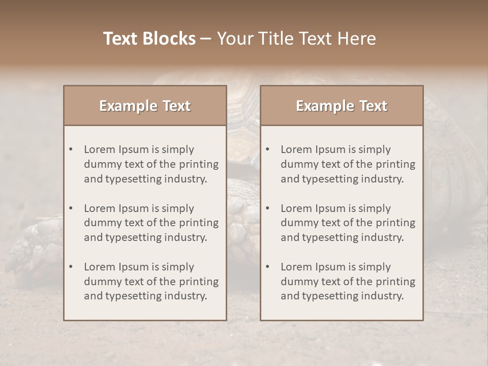 Scale Head Garden PowerPoint Template