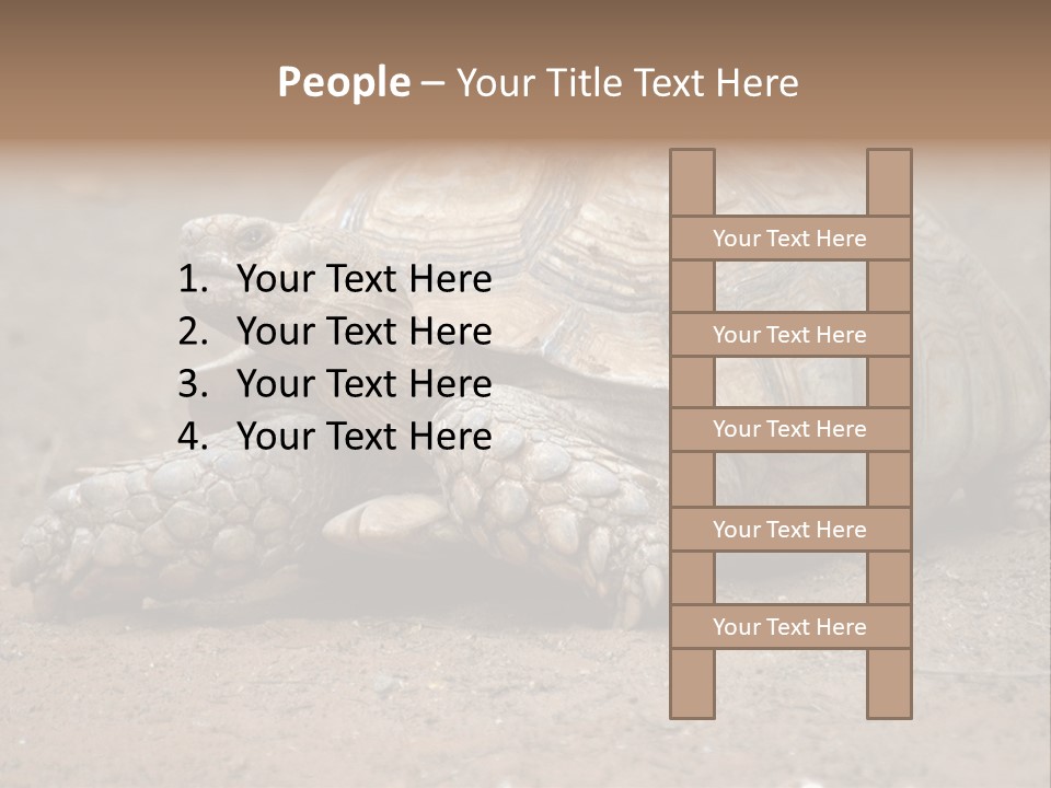 Scale Head Garden PowerPoint Template