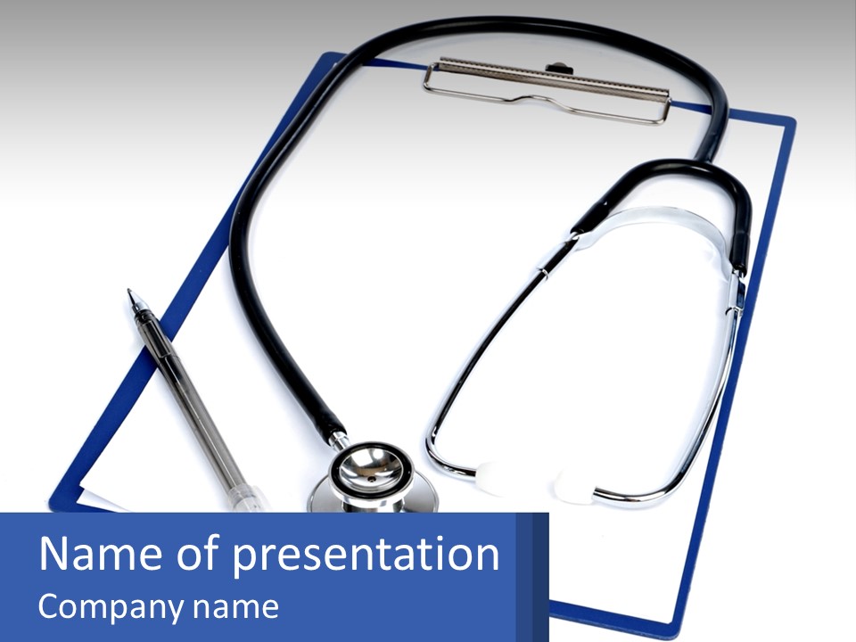 Check Examination Workplace PowerPoint Template