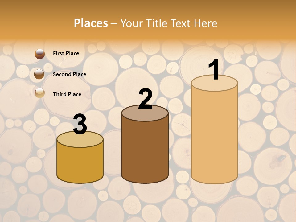 Trees Ridges Crop PowerPoint Template
