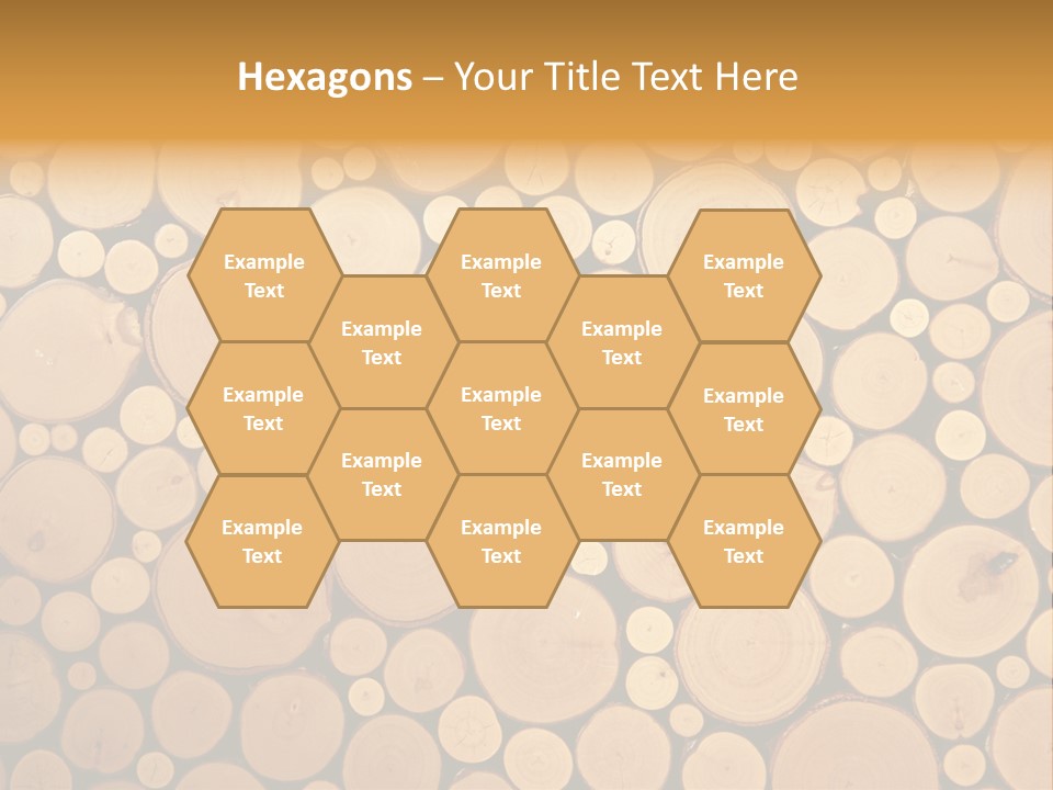 Trees Ridges Crop PowerPoint Template