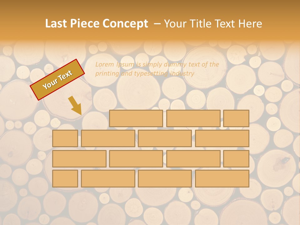 Trees Ridges Crop PowerPoint Template