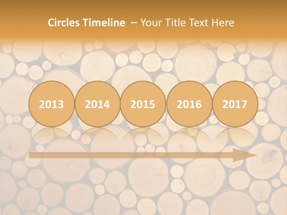 Trees Ridges Crop PowerPoint Template