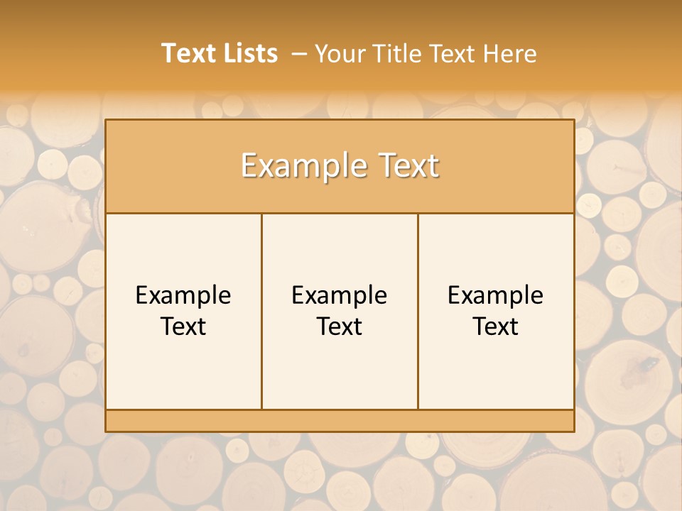 Trees Ridges Crop PowerPoint Template