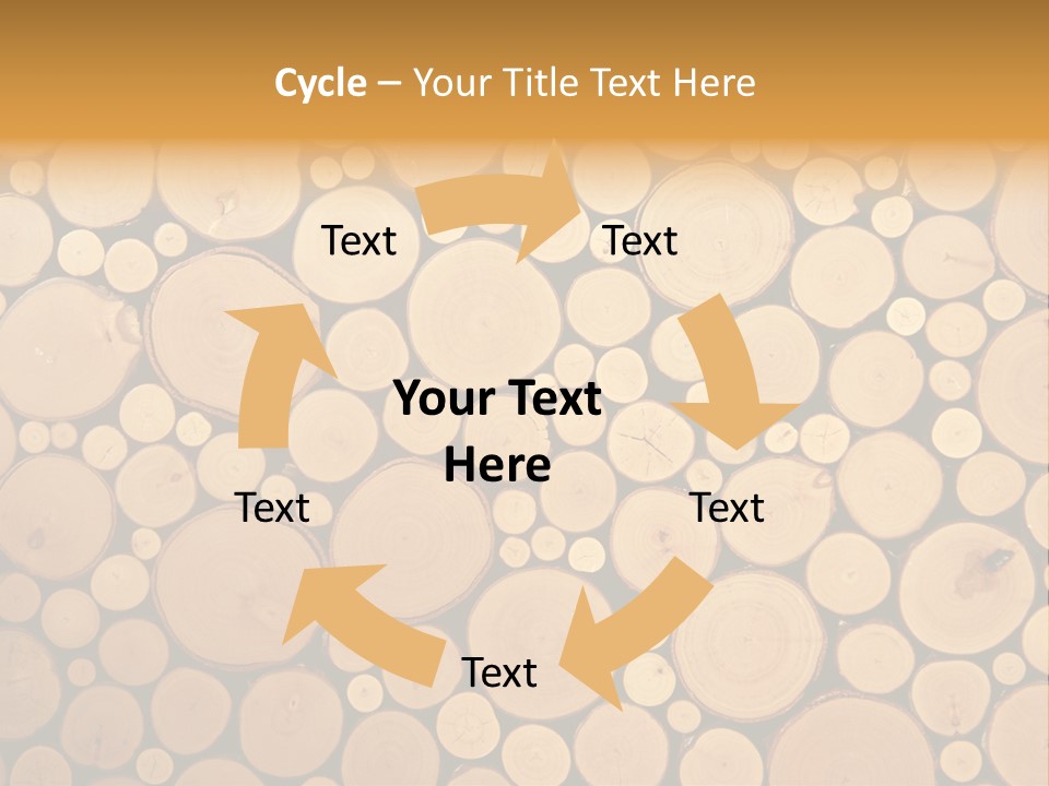 Trees Ridges Crop PowerPoint Template