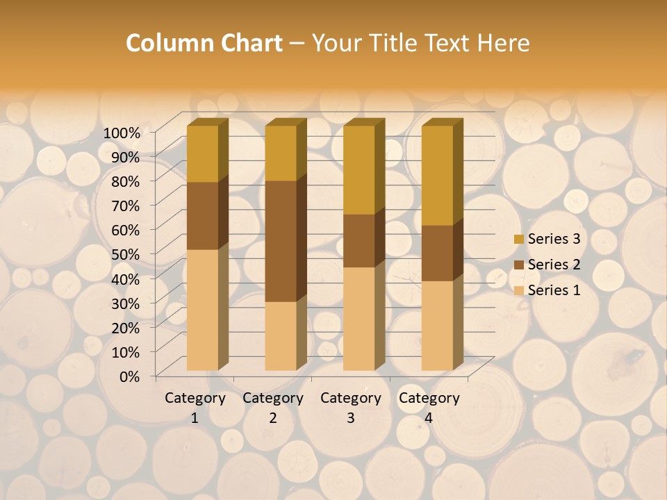 Trees Ridges Crop PowerPoint Template